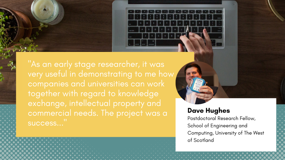 Testimonial from Dave Hughes